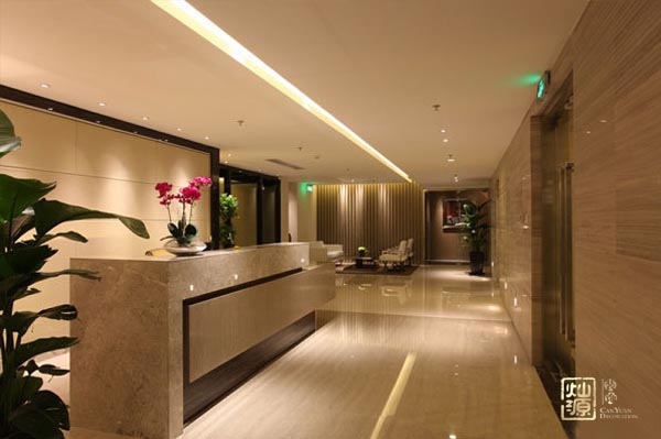 鉑宮·國際南寧貿(mào)易公司辦公室裝修案例賞析