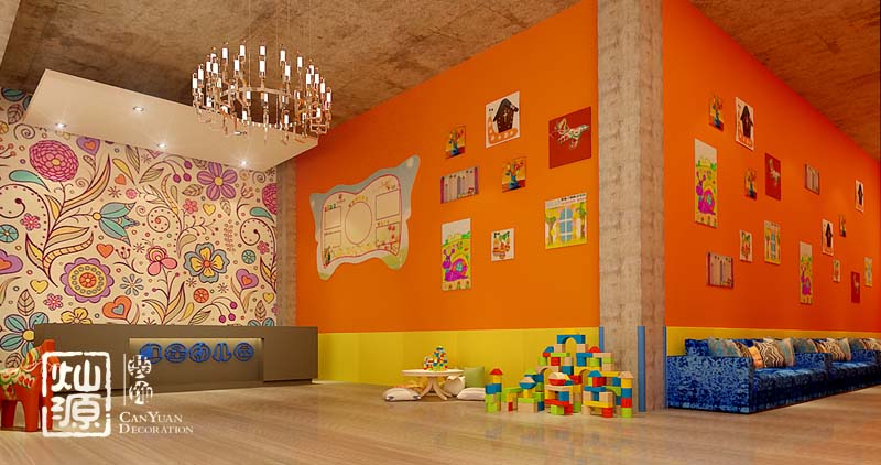 南寧幼兒園裝修之南寧紅星幼兒園裝修