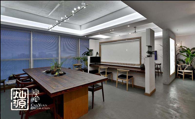 南寧辦公室裝修設(shè)計(jì)之復(fù)古風(fēng)格效果圖賞析|燦源裝飾0771-5858116