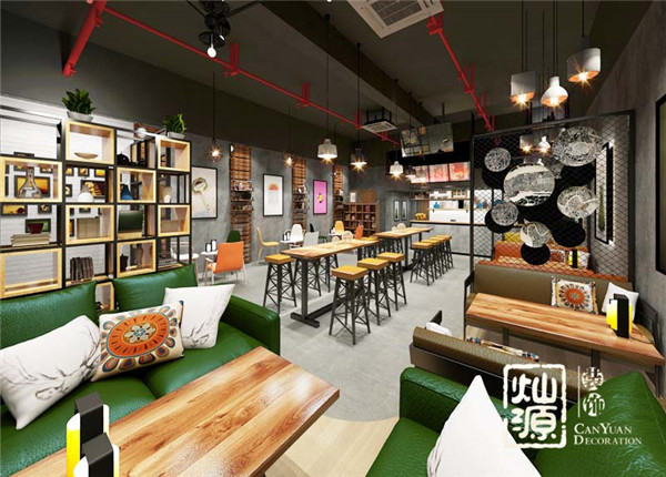 羅馬假日南寧咖啡廳設(shè)計案例賞析
