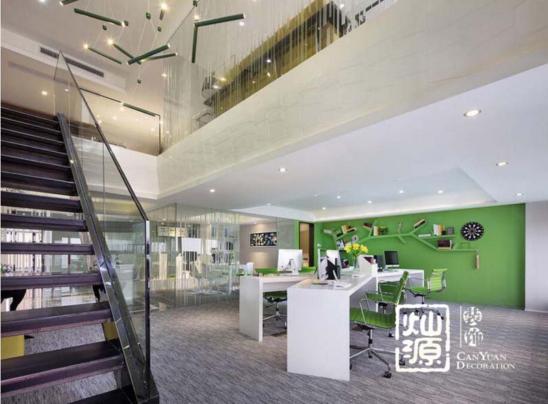 南寧創(chuàng)意辦公空間設(shè)計之LOFT辦公室裝修案例賞析-燦源裝飾