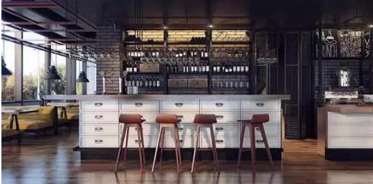 昌泰水立方法式概念南寧咖啡館設(shè)計案例賞析-推薦燦源裝飾官網(wǎng)0771-5858116