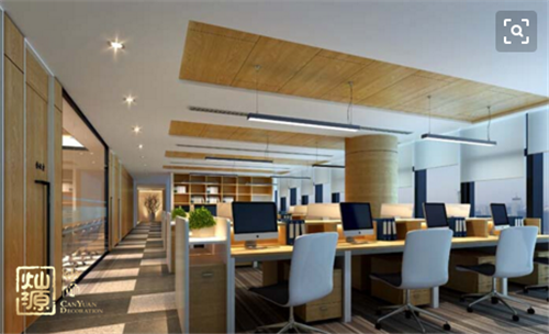 寫字樓設計裝修辦公區圖 寫字樓設計裝修辦公區圖