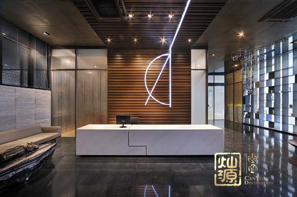 廣源國際大廈南寧寫字樓裝修案例賞析-燦源裝飾