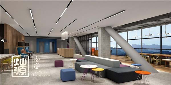 東盟財經(jīng)中心南寧辦公室裝飾設(shè)計案例賞析