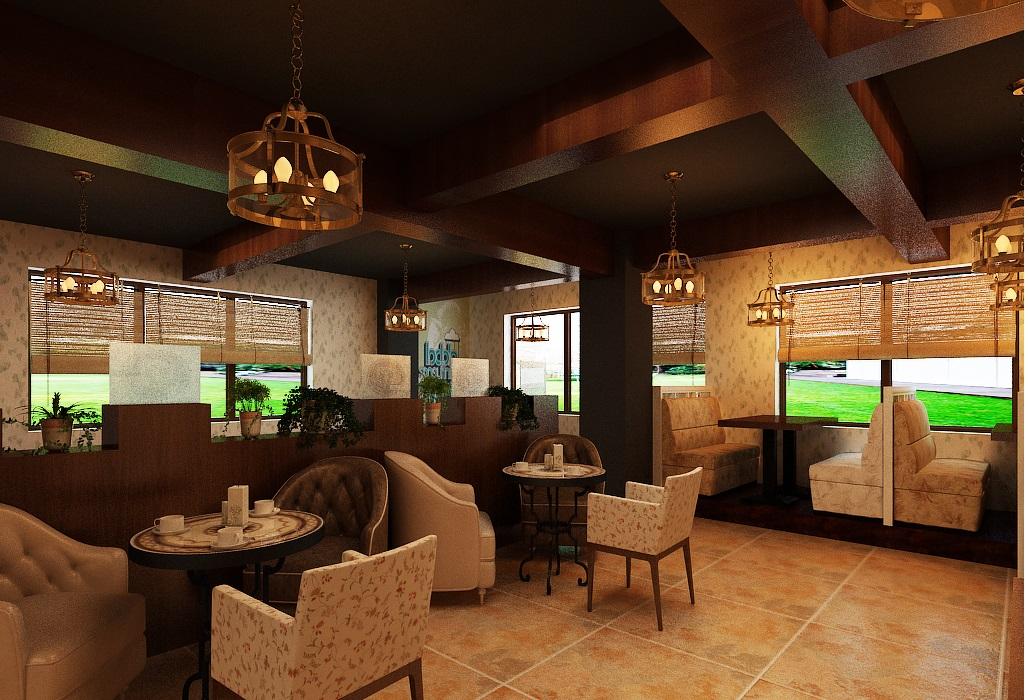 咖啡廳裝修效果圖 咖啡廳裝修效果圖