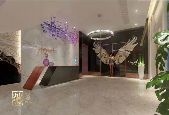 南寧裝飾公司 美容院裝修效果圖 南寧裝飾公司 美容院裝修效果圖