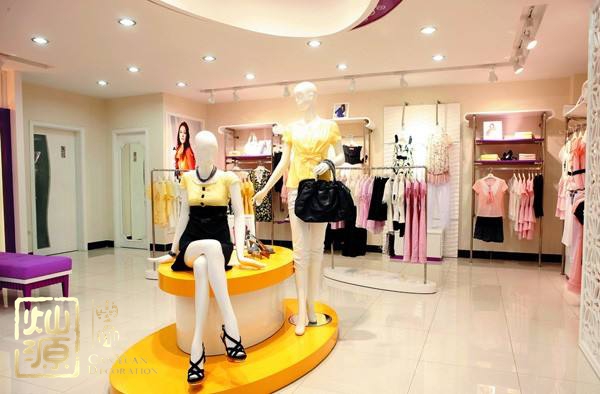 南寧服裝店裝修實景圖 南寧服裝店裝修實景圖