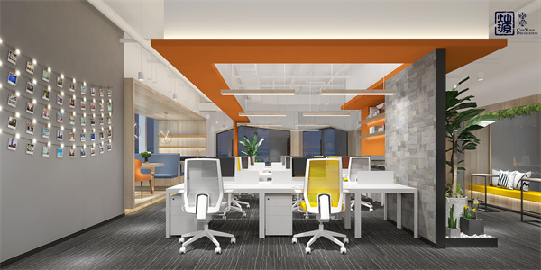 辦公室裝修效果圖之創意辦公區 辦公室裝修效果圖之創意辦公區