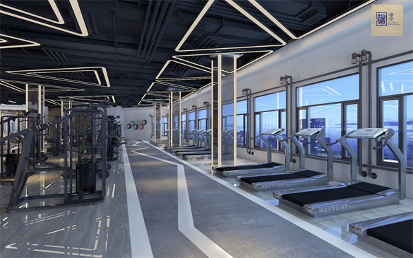 南寧健身房設計裝修效果圖 南寧健身房設計裝修效果圖